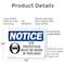 Signmission 10 in Height, 14 in Width, Plastic, Rectangle OS-2PACK-NS-P-1014-L-12323 - alternate 6